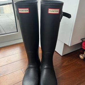 Hunter Boots Grey Size 10